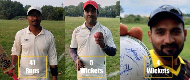 Team Effort: Strykers Reds Spin/Fast Bowling Duo Tore Through Continental’s Defences to Defend 145 Runs.